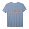 Vintage Heartbeat Disc Golf T-Shirt - Retro Frolf Frisbee Tee for Men and Women, Perfect Gift for Disc Golf Lovers