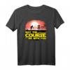 Offizielles 'Mai der Kurs ist mit Ihnen' Disc-Golf T-Shirt – Lustiges Turnier- und Fan-Shirt für Disc-Golf-Fans, Sci-Fi Nerds & Weltraum-Enthusiasten