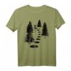 Disc Golf Into The Woods - Süßes Frisbee Spiel Geschenk T-Shirt für Männer, Frauen, Kinder und Turnierspieler