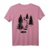 Disc Golf Into The Woods - Süßes Frisbee Spiel Geschenk T-Shirt für Männer, Frauen, Kinder und Turnierspieler