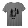 Disc Golf Into The Woods - Süßes Frisbee Spiel Geschenk T-Shirt für Männer, Frauen, Kinder und Turnierspieler