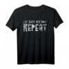 Eat, Sleep, Disc Golf, Repeat - Frisbee Zitat für Sportliebhaber T-Shirt