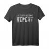 Eat, Sleep, Disc Golf, Repeat - Frisbee Zitat für Sportliebhaber T-Shirt