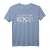 Eat, Sleep, Disc Golf, Repeat - Frisbee Zitat für Sportliebhaber T-Shirt