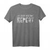 Eat, Sleep, Disc Golf, Repeat - Frisbee Zitat für Sportliebhaber T-Shirt