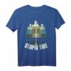 Funny Stupid Tree Disc Golf Ultimate Frisbee Golf Frolf T-Shirt – Lustiges Geschenk für Disc Golf und Frisbee Spieler