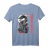 Japanischer Tokio-Drache T-Shirt im Retro-80er-Jahre Vaporwave Stil - Asiatisch inspirierte Streetwear für Teenager, Frauen und Männer
