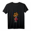 Damen T-Shirt Emil der Drache - Es Läuft Spruch, V-Ausschnitt, Originelles Kunstwerk
