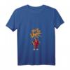 Damen T-Shirt Emil der Drache - Es Läuft Spruch, V-Ausschnitt, Originelles Kunstwerk