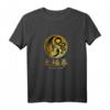 Yin Yang Tai Chi T-Shirt mit Kranich & Drache – Klassisch geschnitten, ideal für Qi Gong, Kung Fu & Tai Chi Enthusiasten