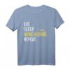 Eat Sleep Drachenfliegen Repeat Air Sport Shirt – Klassisches Hängegleiter T-Shirt für Drachenflieger und Luftsport-Enthusiasten