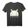 Annyeonghaseyo lachend süßer Hase Hangul T-Shirt für K-POP, Koreanische Kultur & Koreanisch-Lerner – Perfekt für Freunde, Fans & Reisende