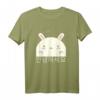 Annyeonghaseyo lachend süßer Hase Hangul T-Shirt für K-POP, Koreanische Kultur & Koreanisch-Lerner – Perfekt für Freunde, Fans & Reisende
