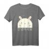 Annyeonghaseyo lachend süßer Hase Hangul T-Shirt für K-POP, Koreanische Kultur & Koreanisch-Lerner – Perfekt für Freunde, Fans & Reisende