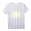 Annyeonghaseyo lachend süßer Hase Hangul T-Shirt für K-POP, Koreanische Kultur & Koreanisch-Lerner – Perfekt für Freunde, Fans & Reisende