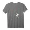 Bunte Kletterwand & Boulder Kletter Zubehör T-Shirt – Perfekt für Kletterer & Boulder Fans, tolles Geschenk für Klettergruppen