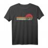 Radfahren Shirt im Vintage Stil - Jahrgang Fahrrad T-Shirt, Retro Fahrradfahrer Geschenk für Männer und Frauen