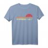 Radfahren Shirt im Vintage Stil - Jahrgang Fahrrad T-Shirt, Retro Fahrradfahrer Geschenk für Männer und Frauen