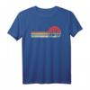 Radfahren Shirt im Vintage Stil - Jahrgang Fahrrad T-Shirt, Retro Fahrradfahrer Geschenk für Männer und Frauen