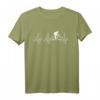 Fahrrad Herzschlag EKG Radsport Radfahrer T-Shirt - Lustiges Geschenk für Radfahrer, Party-Outfit & Humorvolles Sportshirt