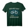 Fahrrad Fieber - der Arzt sagt es ist unheilbar! Humorvolles Fahrrad T-Shirt für Radfahrer, Fahrradliebhaber & Geschenkideen für Geburtstag & Weihnachten