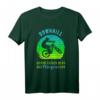 Warum fahren wenn man fliegen kann - Lustiges Downhill Mountainbike T-Shirt für Biker, Radfahrer und Downhiller