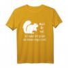 Niedliches Eichhörnchen - Mach du mal, Hände eingecremt - Witziges Tiermotiv T-Shirt für Tierfreunde und Humorliebhaber