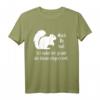 Niedliches Eichhörnchen - Mach du mal, Hände eingecremt - Witziges Tiermotiv T-Shirt für Tierfreunde und Humorliebhaber