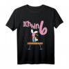 Kinder Sechster Geburtstag Einhorn Turnen T-Shirt - Perfekt für kleine Geburtstagskinder, Mädchen und Jungen, zum 6. Geburtstag mit lustigem Design