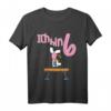 Kinder Sechster Geburtstag Einhorn Turnen T-Shirt - Perfekt für kleine Geburtstagskinder, Mädchen und Jungen, zum 6. Geburtstag mit lustigem Design