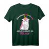 Böses Einhorn klatscht Glitzer – Lustiges Regenbogen Fun T-Shirt für Frauen, Männer, Pferde- und Einhorn-Fans