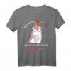 Böses Einhorn klatscht Glitzer – Lustiges Regenbogen Fun T-Shirt für Frauen, Männer, Pferde- und Einhorn-Fans