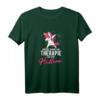 Andere gehen zur Therapie ich geh Hullern - Lustiges Hula Hoop Einhorn T-Shirt für Frauen und Mädchen zum Abnehmen, Fitness & Spaß beim Hullern