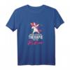 Andere gehen zur Therapie ich geh Hullern - Lustiges Hula Hoop Einhorn T-Shirt für Frauen und Mädchen zum Abnehmen, Fitness & Spaß beim Hullern