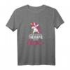 Andere gehen zur Therapie ich geh Hullern - Lustiges Hula Hoop Einhorn T-Shirt für Frauen und Mädchen zum Abnehmen, Fitness & Spaß beim Hullern