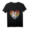 Dabbing Unicorn Sonnenbrille Regenbogen Glitzer T-Shirt – Buntes Einhorn Design für Mädchen, Jungen & Erwachsene, Perfekt als Geschenk zum Geburtstag & Weihnachten