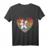 Dabbing Unicorn Sonnenbrille Regenbogen Glitzer T-Shirt – Buntes Einhorn Design für Mädchen, Jungen & Erwachsene, Perfekt als Geschenk zum Geburtstag & Weihnachten