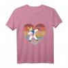 Dabbing Unicorn Sonnenbrille Regenbogen Glitzer T-Shirt – Buntes Einhorn Design für Mädchen, Jungen & Erwachsene, Perfekt als Geschenk zum Geburtstag & Weihnachten