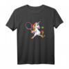 Tennis Einhorn Mädchen T-Shirt – Niedliches Sportoutfit für junge Tennisspielerinnen, perfekt als Geschenk für Mädchen, die Einhörner und Tennis lieben