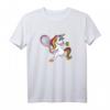 Tennis Einhorn Mädchen T-Shirt – Niedliches Sportoutfit für junge Tennisspielerinnen, perfekt als Geschenk für Mädchen, die Einhörner und Tennis lieben