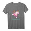 Paulina Einhornbaby Einhorn Baby tanzt Ballett T-Shirt - Süßes Geschenk für kleine Mädchen, Geburtstags- und Weihnachtsgeschenk mit Namen