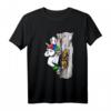 Einhorn beim Klettern T-Shirt – Originelles Sport- und Hobby-Shirt als Geschenkidee für Kletterer und Einhorn-Fans