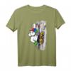 Einhorn beim Klettern T-Shirt – Originelles Sport- und Hobby-Shirt als Geschenkidee für Kletterer und Einhorn-Fans