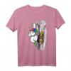 Einhorn beim Klettern T-Shirt – Originelles Sport- und Hobby-Shirt als Geschenkidee für Kletterer und Einhorn-Fans