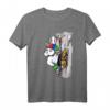 Einhorn beim Klettern T-Shirt – Originelles Sport- und Hobby-Shirt als Geschenkidee für Kletterer und Einhorn-Fans