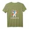 Es Eskaliert Eh T-Shirt mit Dabbing Unicorn und Wein – Lustiges Party-Shirt für Wein- und Einhornliebhaberinnen