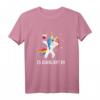 Es Eskaliert Eh T-Shirt mit Dabbing Unicorn und Wein – Lustiges Party-Shirt für Wein- und Einhornliebhaberinnen