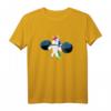 Einhorn Gewichtheben Gym Fitnessstudio T-Shirt – Motivationsshirt für Kraftsportler, Bodybuilder & Workout Fans, perfektes Geschenk für Muskelaufbau