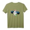 Einhorn Gewichtheben Gym Fitnessstudio T-Shirt – Motivationsshirt für Kraftsportler, Bodybuilder & Workout Fans, perfektes Geschenk für Muskelaufbau