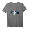 Einhorn Gewichtheben Gym Fitnessstudio T-Shirt – Motivationsshirt für Kraftsportler, Bodybuilder & Workout Fans, perfektes Geschenk für Muskelaufbau